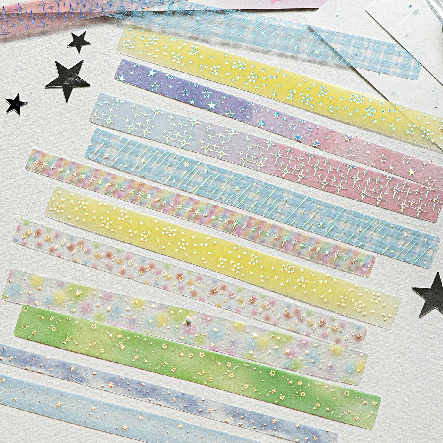 1115 Catch the stars PET sticker -20Pcs each pack