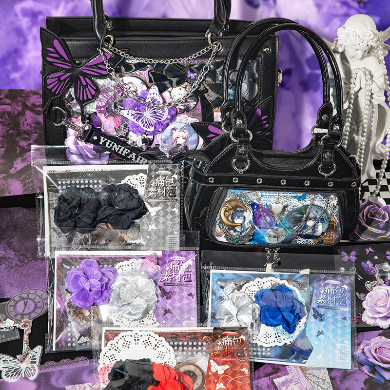 0526 Butterfly Roses Series Mixed pack -65Pcs each pack