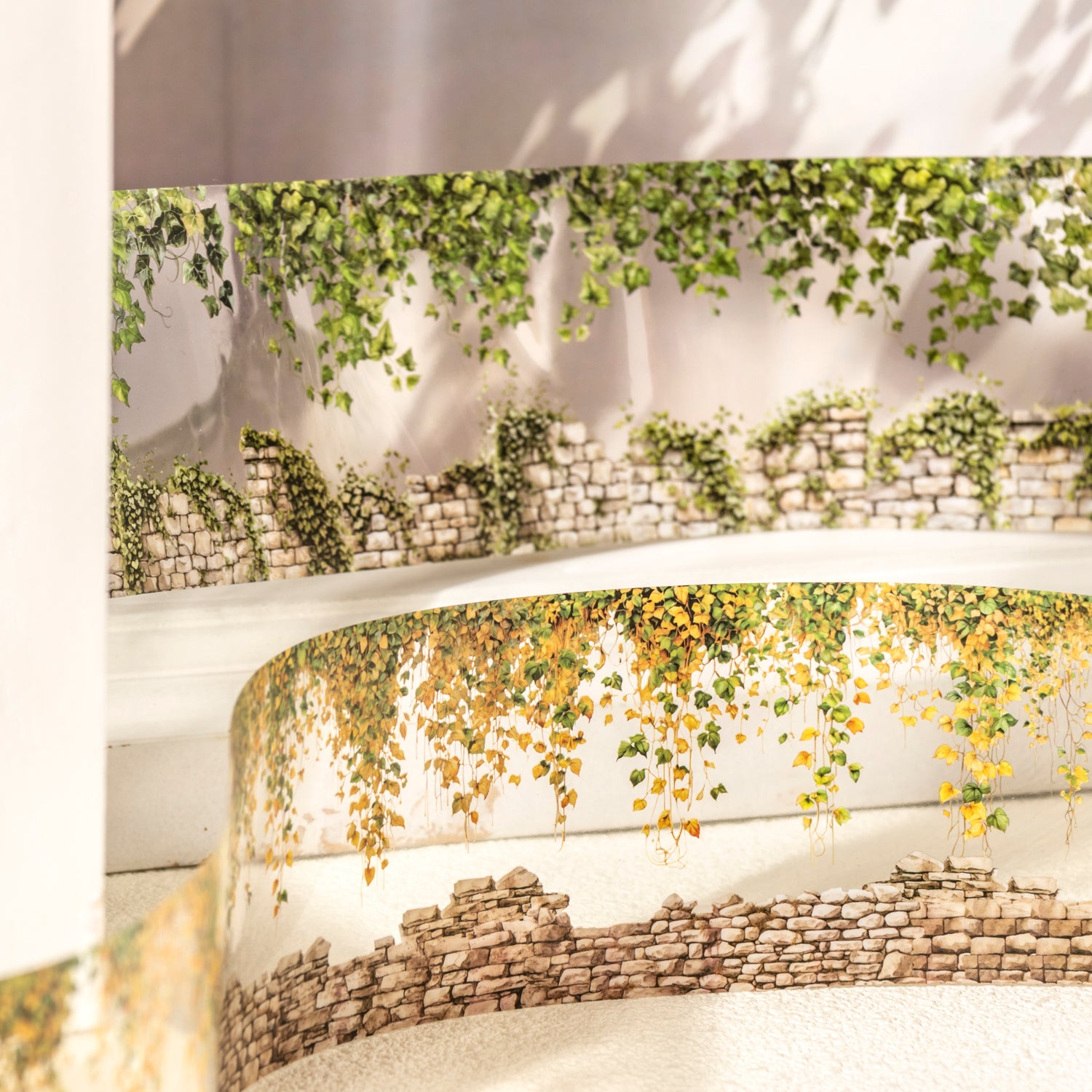 0615 Flower wall PET tape -6.5CM*2M