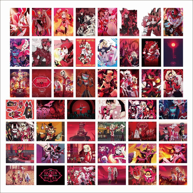 260128 50 Hazbin Hotel cardstock Sticker