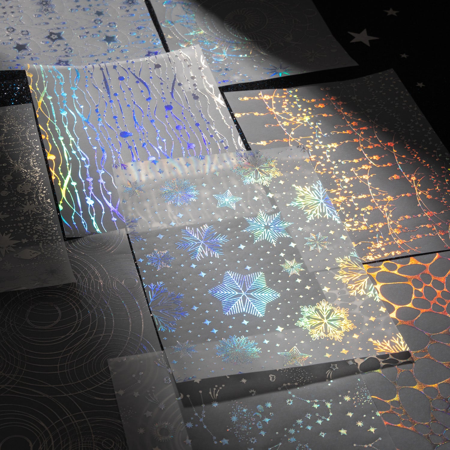 0408 Galaxy bright Series Paper -10Pcs each pack