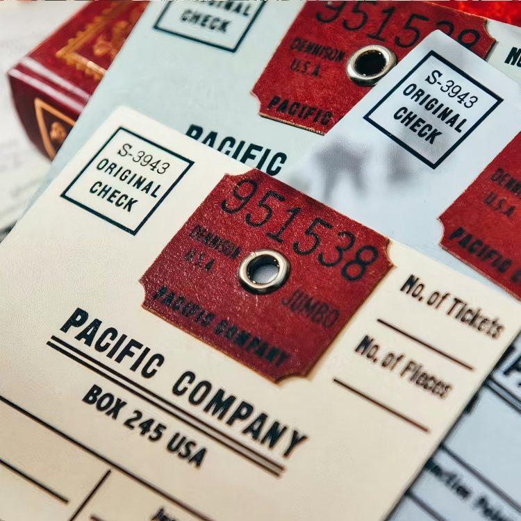 Vintage Label -3Pcs each pack