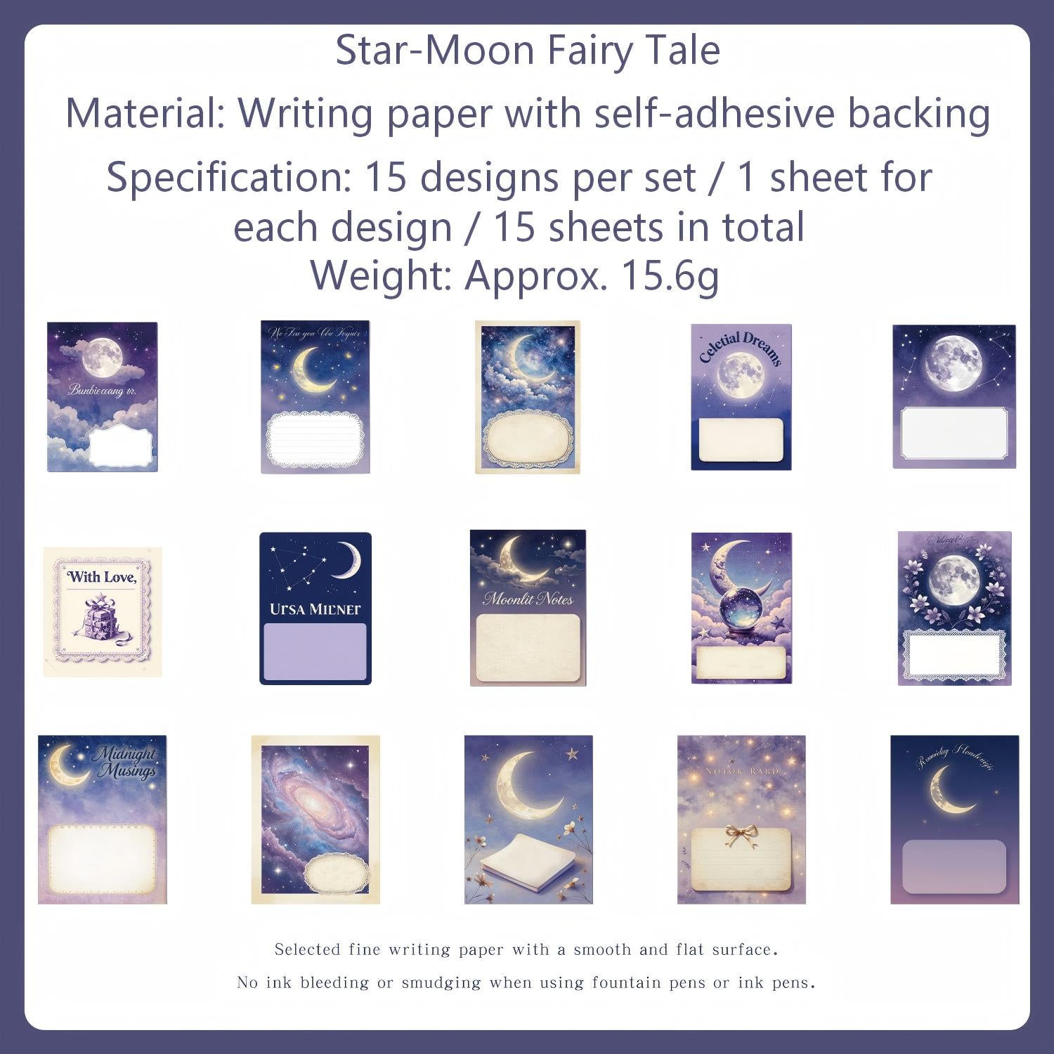 Old Dreams and Trinkets Paper Stickers -15Pcs each pack