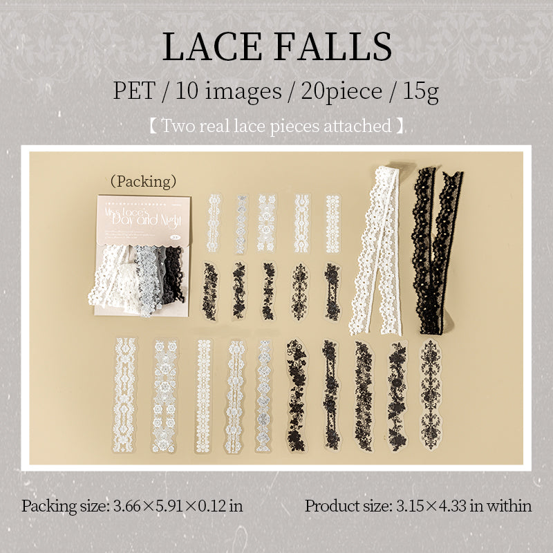 Lace Mixed pack -20Pcs each pack