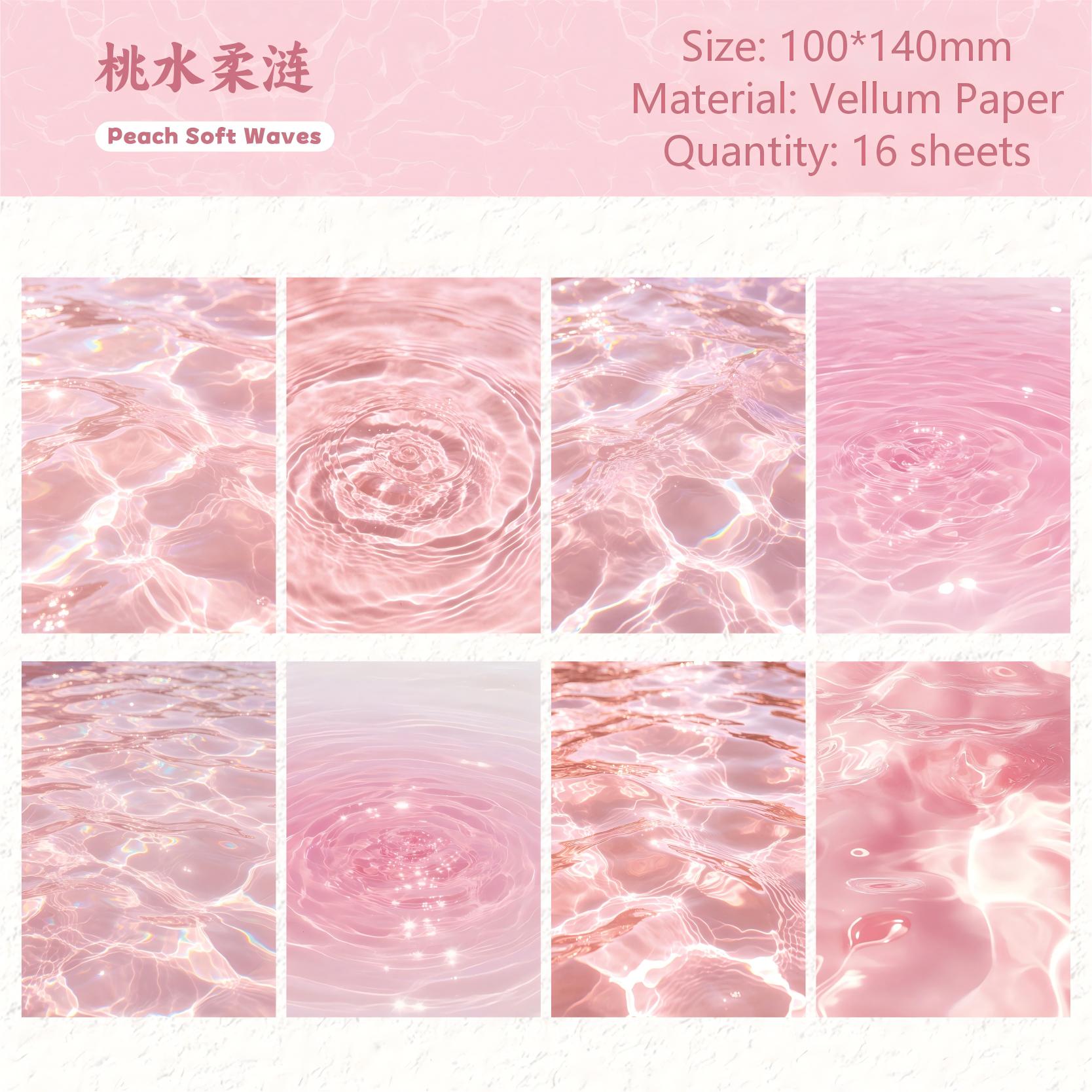 Shattered Light Vellum Paper -16Pcs each pack