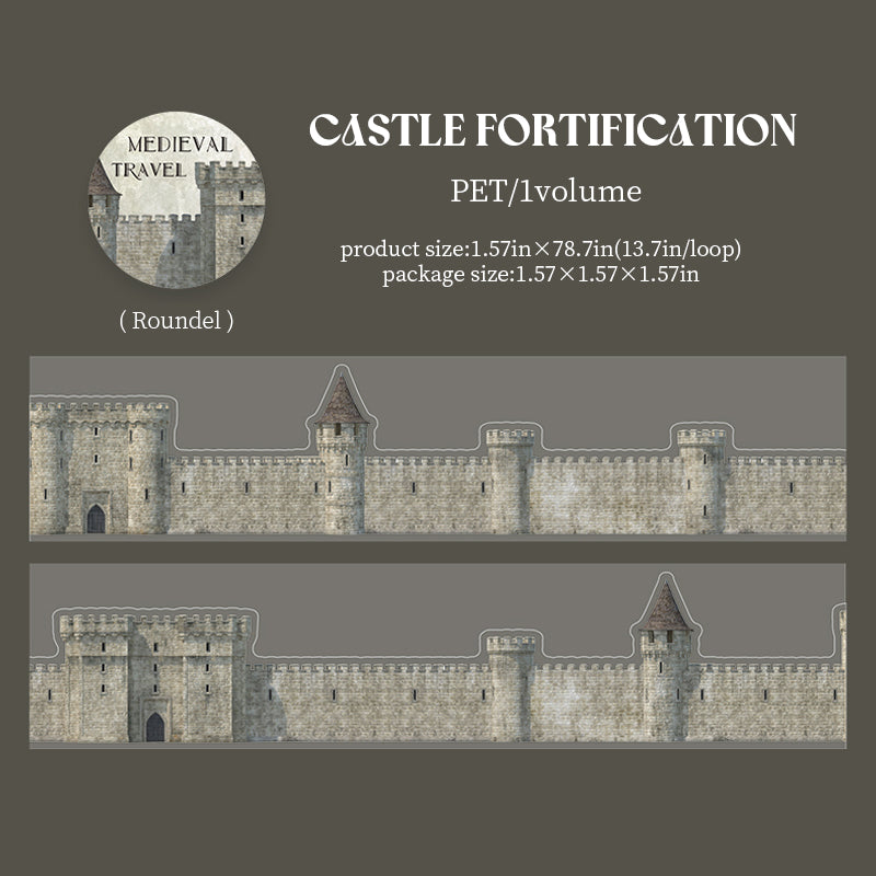 Medieval Travel PET Tape -4cm*2m