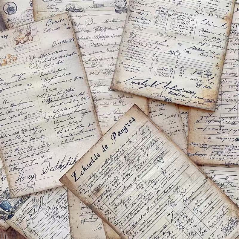 Papers fanned