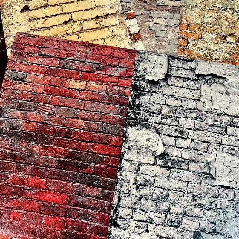 Ruins Brick Wall paper overview