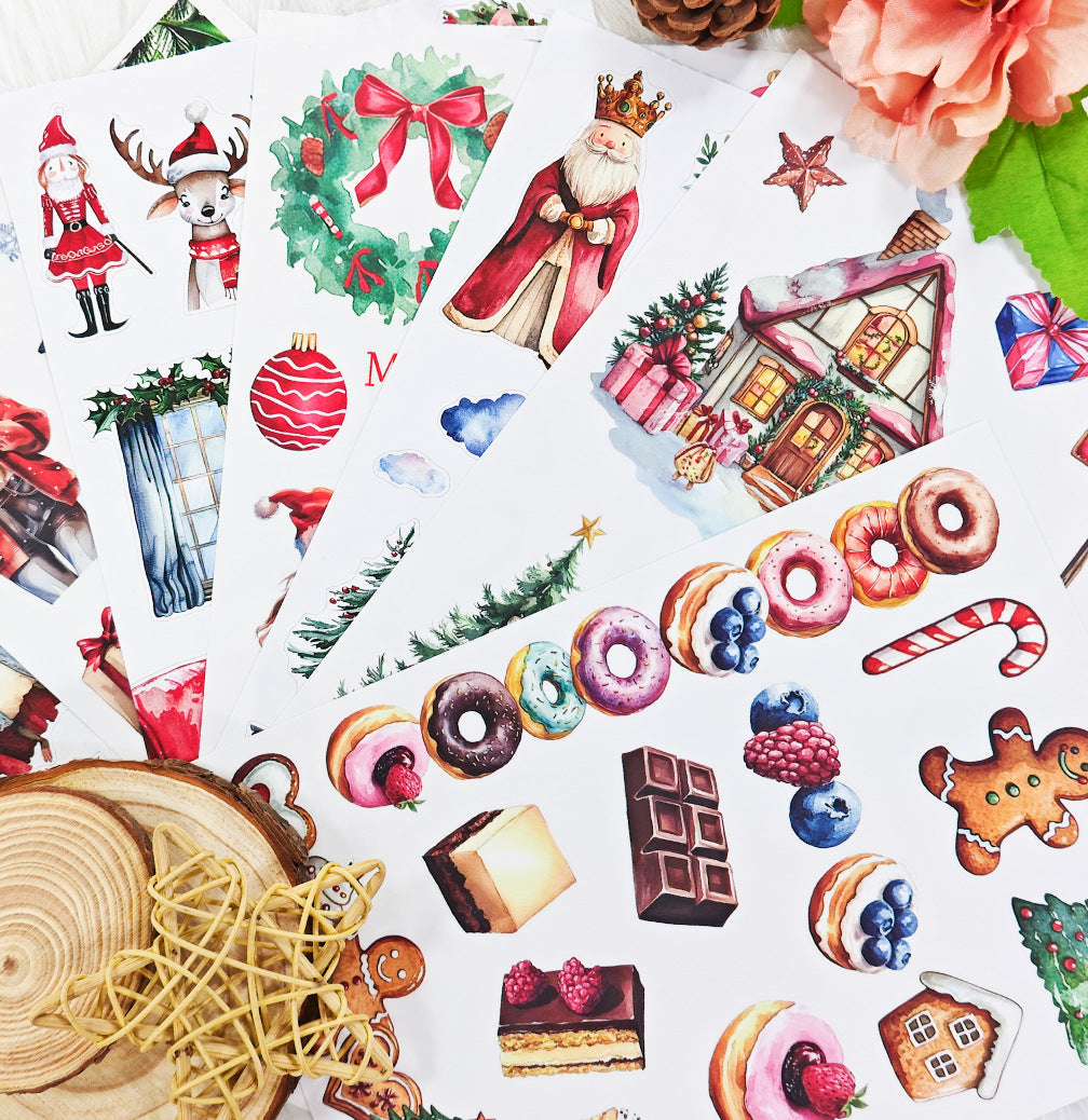 S-579- Santa's little helpers Sticker Book -20Pcs each pack