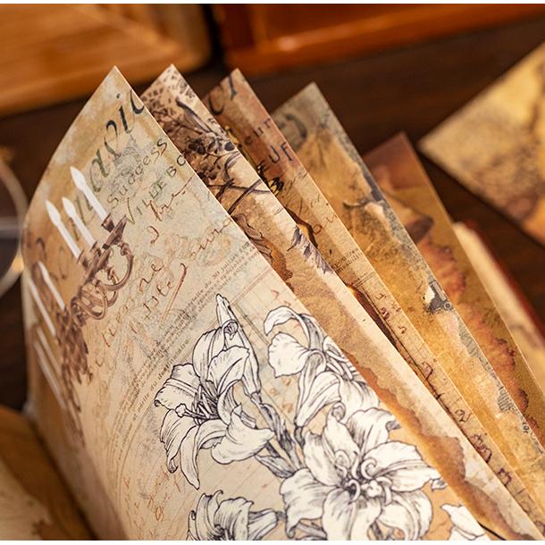 Pages fanned