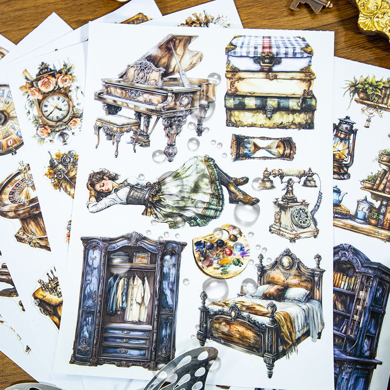 S-586- Tracef of time Sticker Book -20Pcs each pack