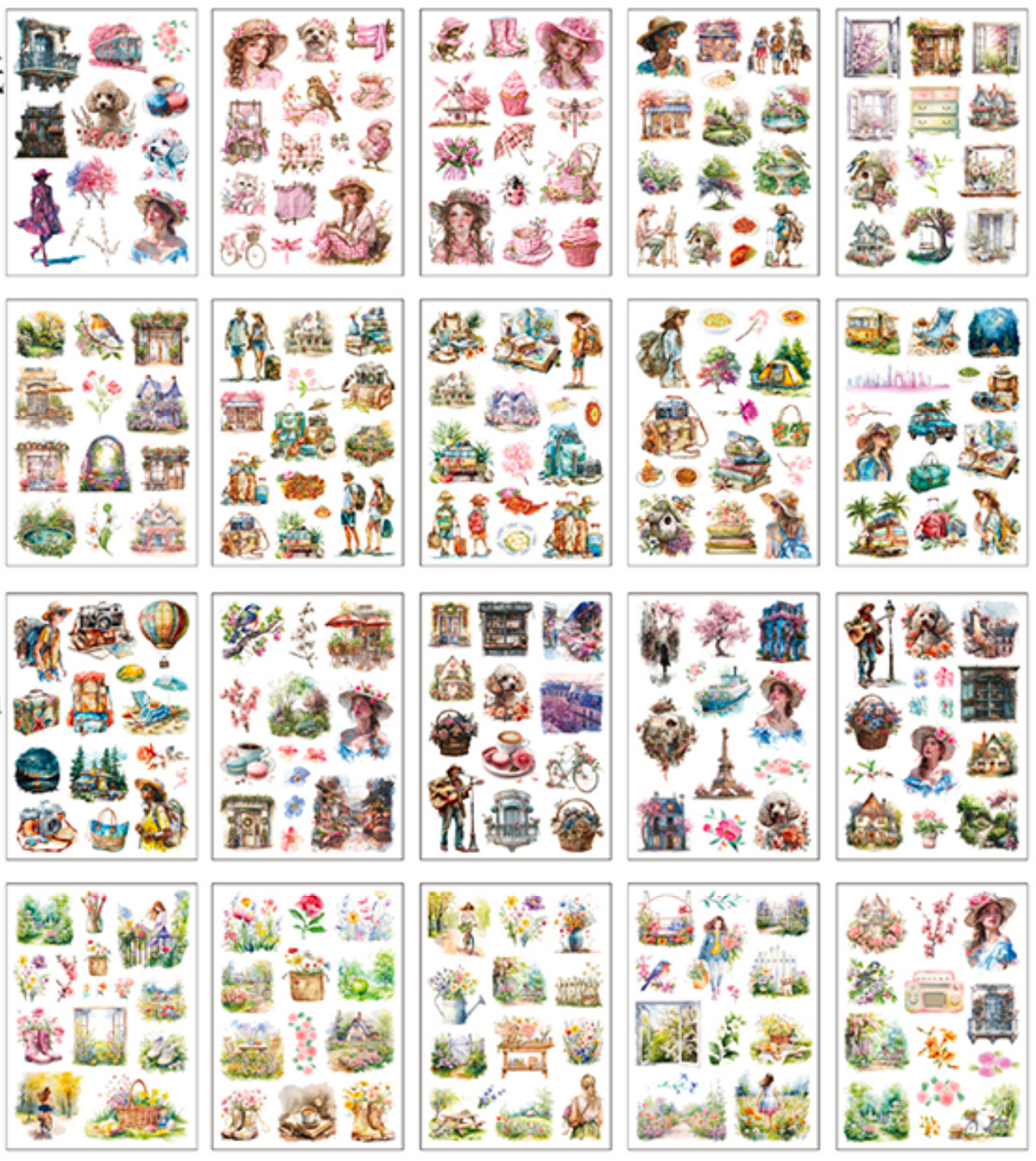 All sheets