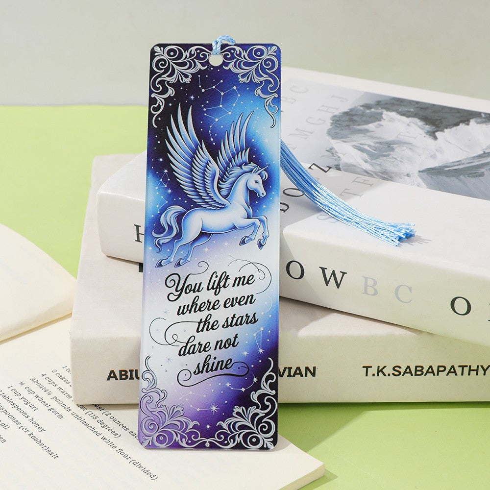 Fantasy animals Acrylic bookmark