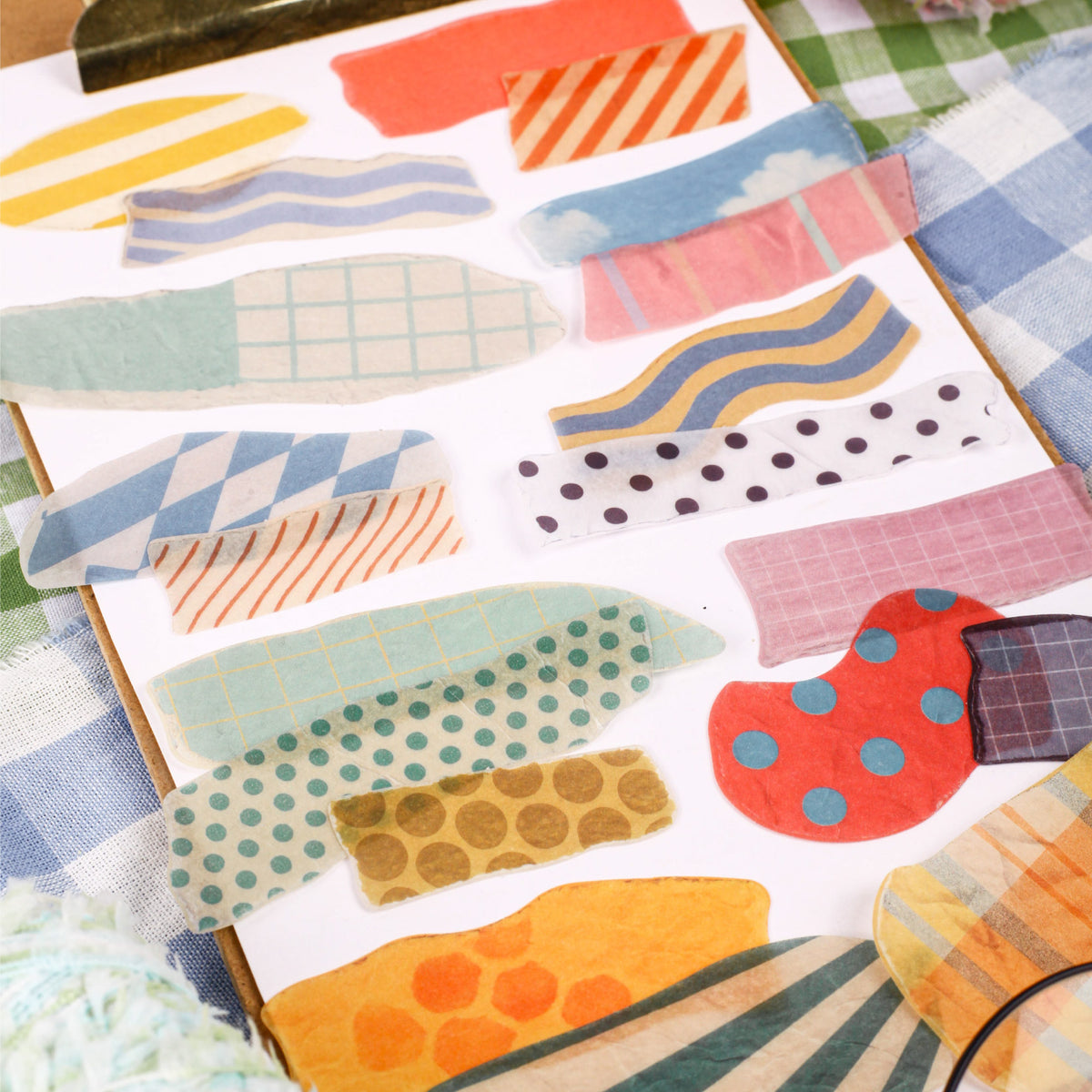 Pieces close-up
