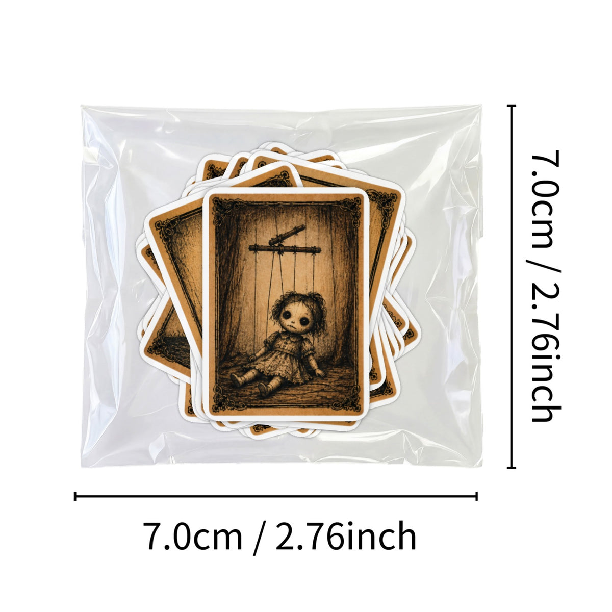 Pack size 7 cm