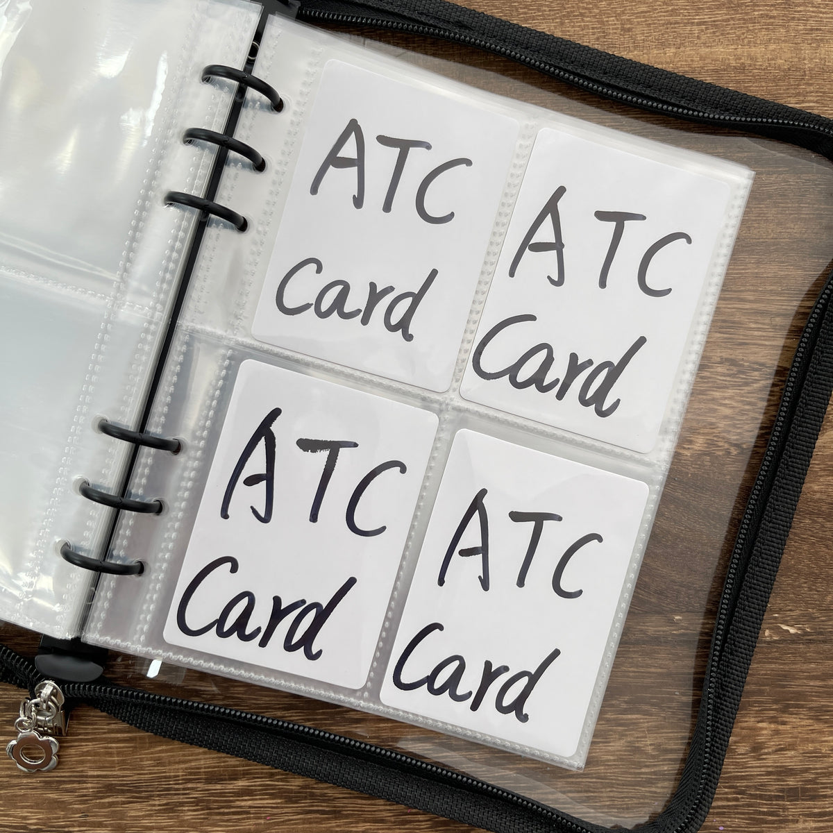 Pocket inserts with ATC cards