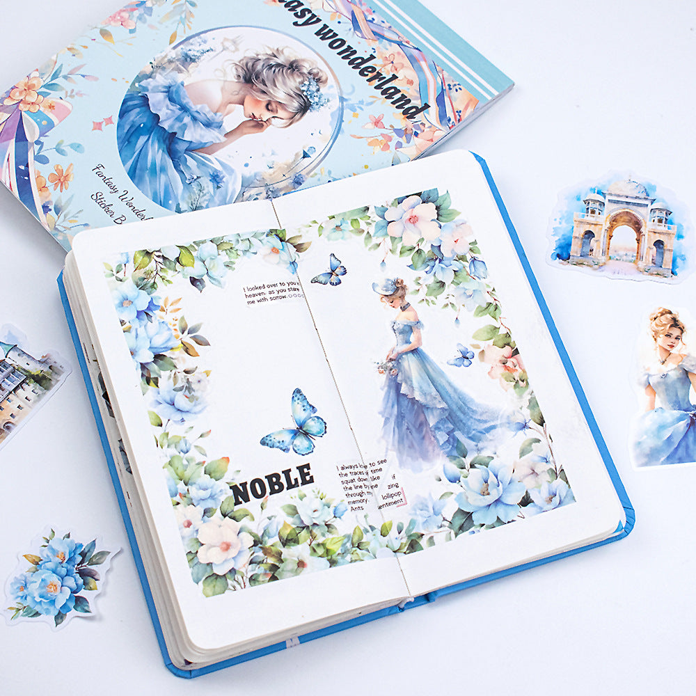 S-531- Fantasy Wonderland Sticker Book -20Pcs each pack