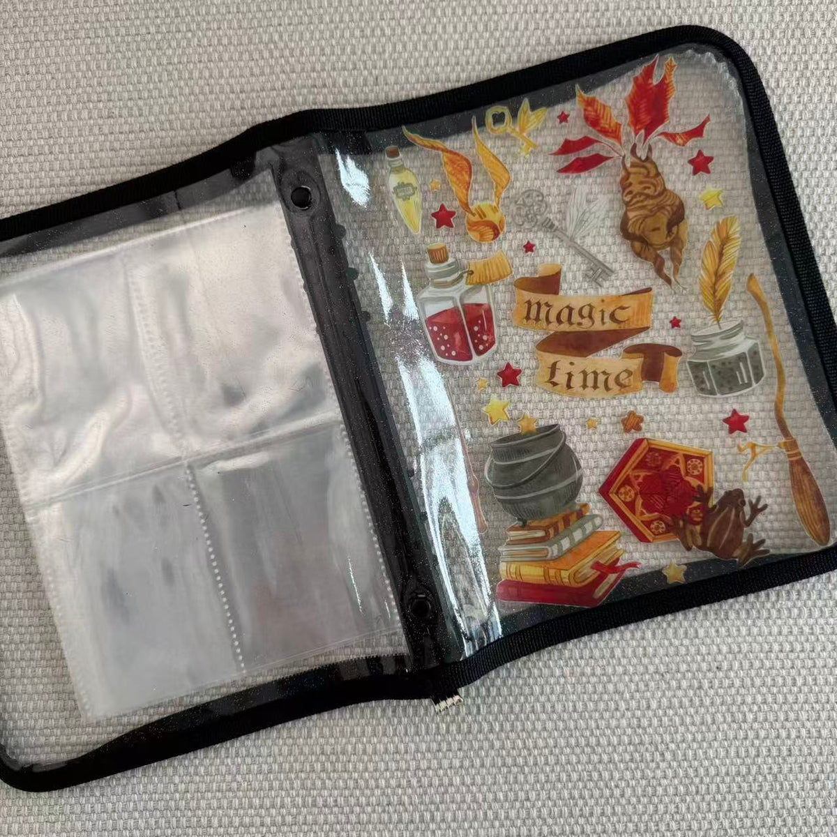 Binder pages