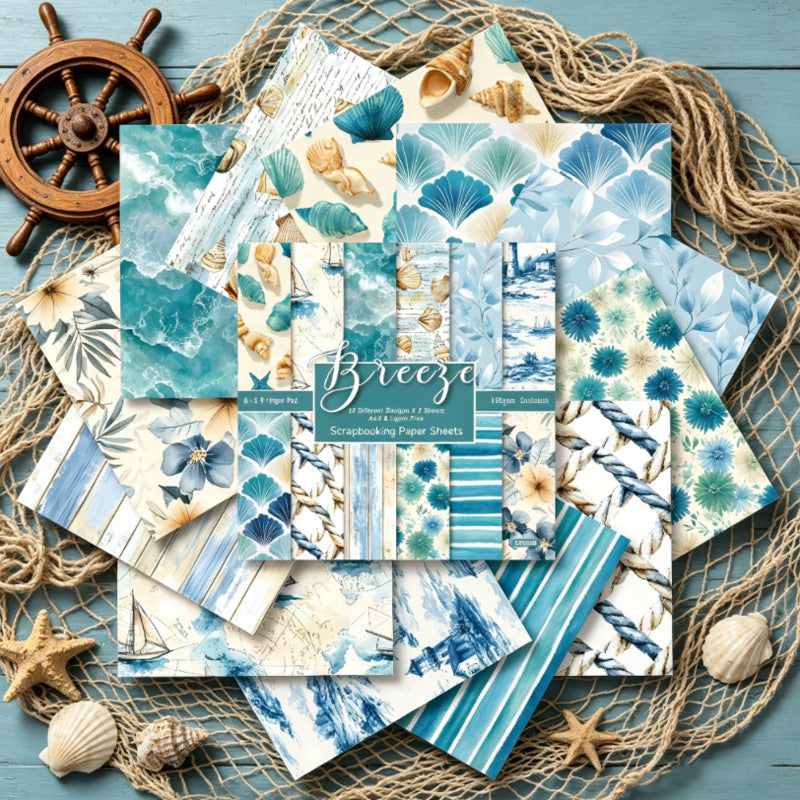 Breeze papers fanned