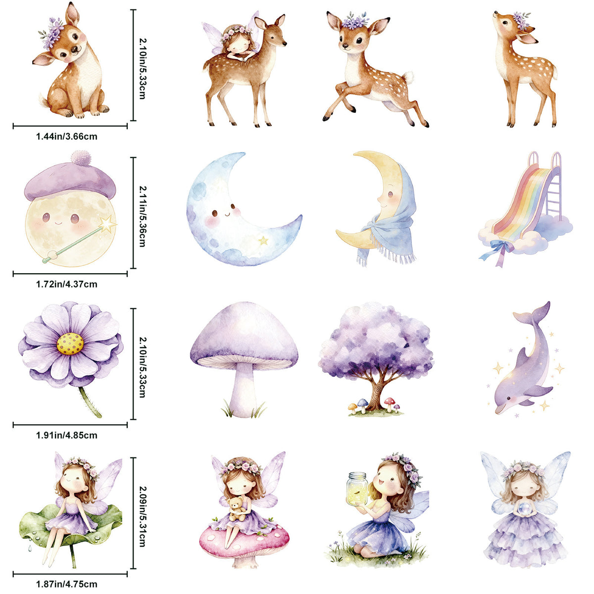 Deer stickers