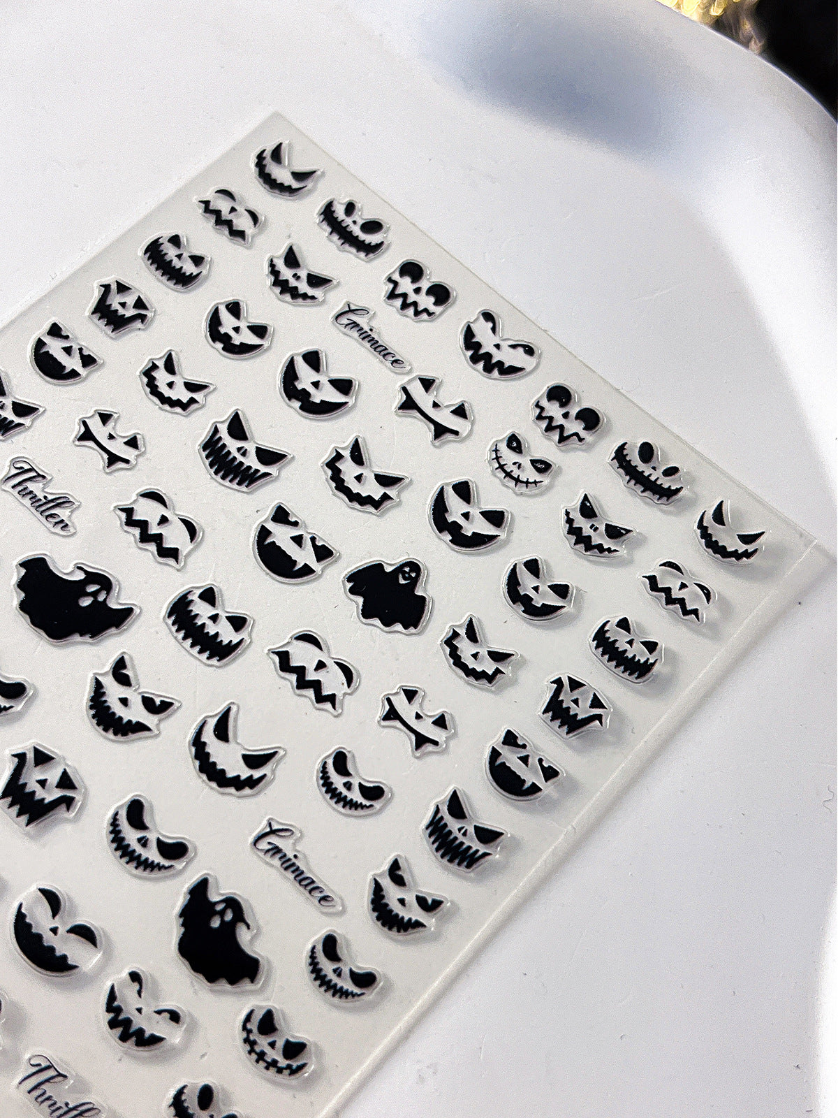 Bat sticker sheet angled