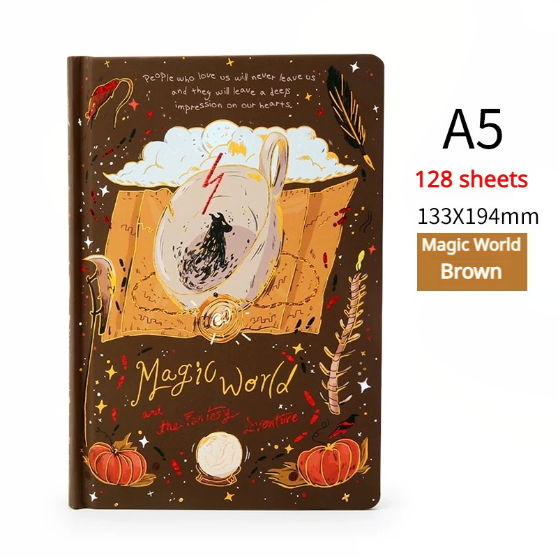 0702 Magic Notebook with Color Pattern Inner Page