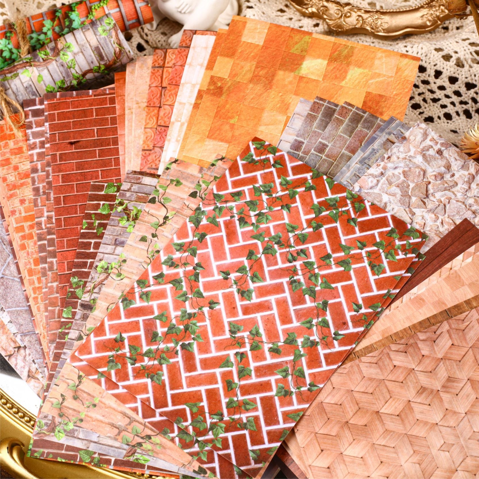 0325 Wallpaper Series Sticker -10Pcs each pack