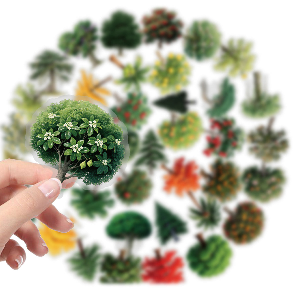 Trees in hand