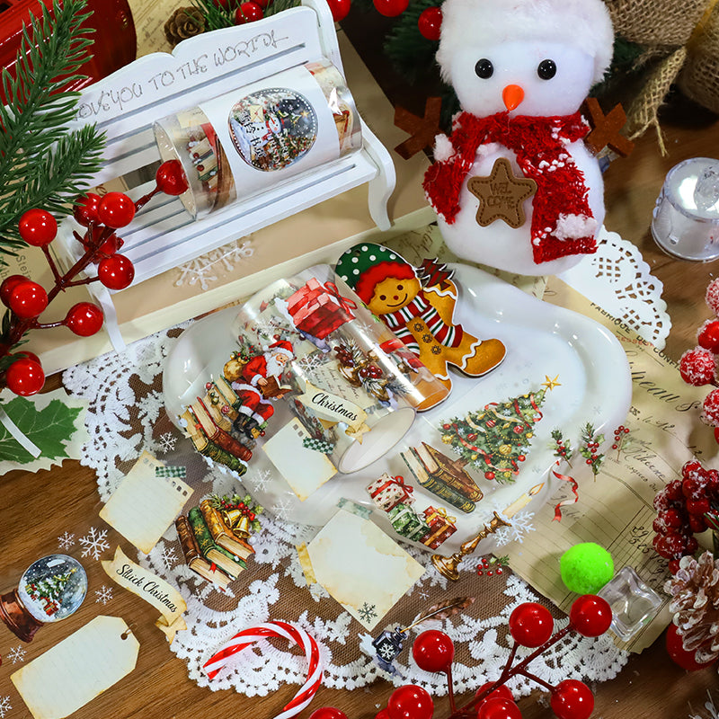 Tape with snowman
