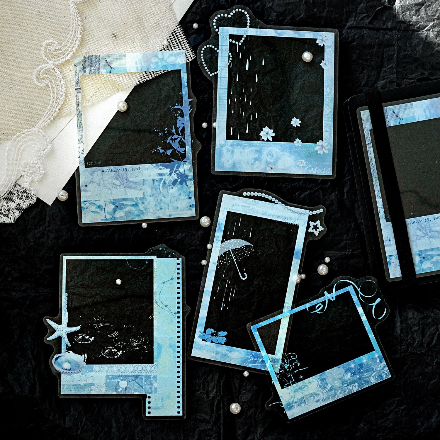 Frame Freeze PET Stickers -10Pcs each pack
