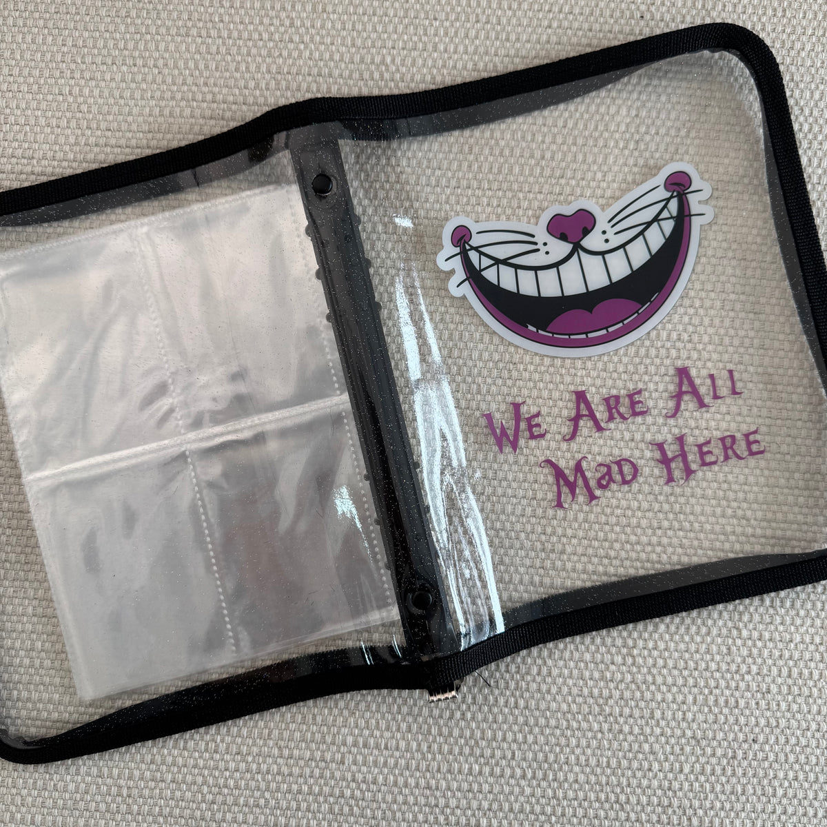 Binder with pocket pages and cover