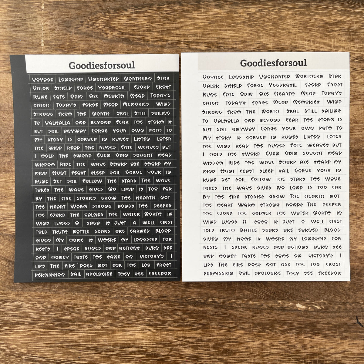 Both sheets