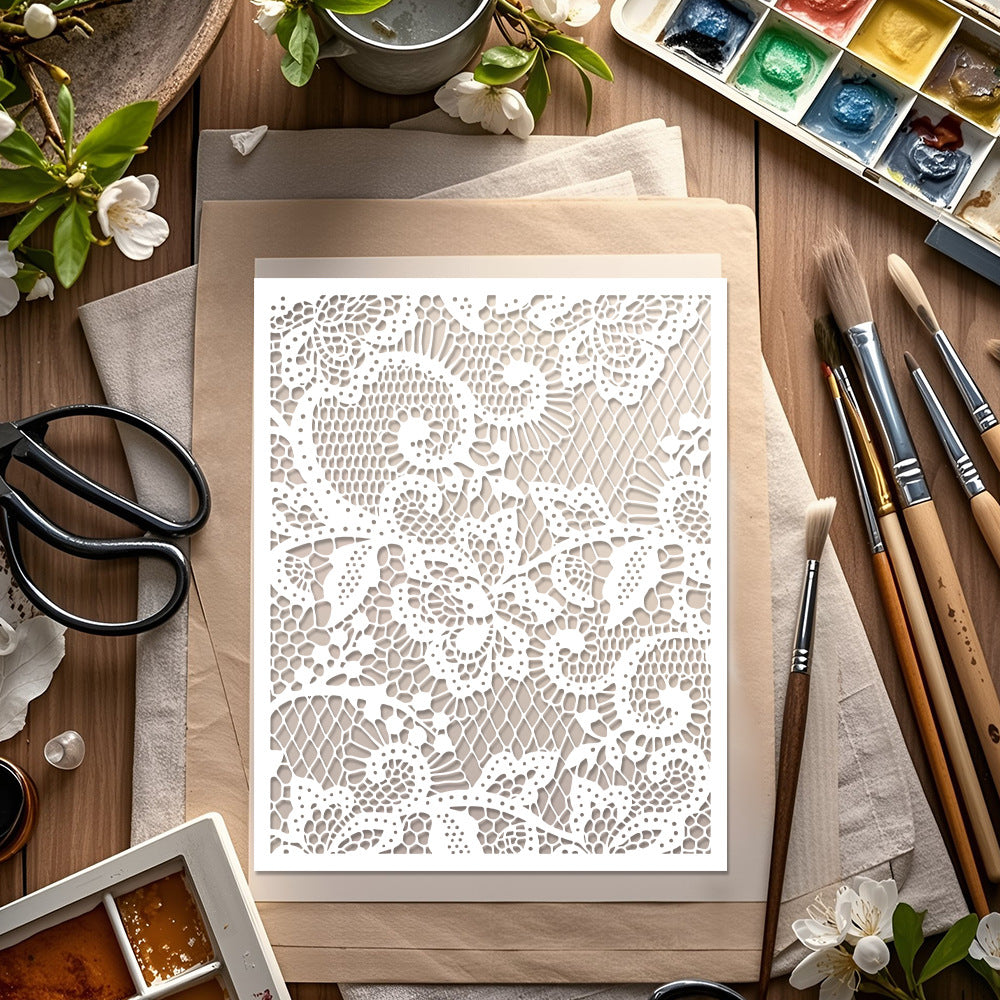 Lace stencil