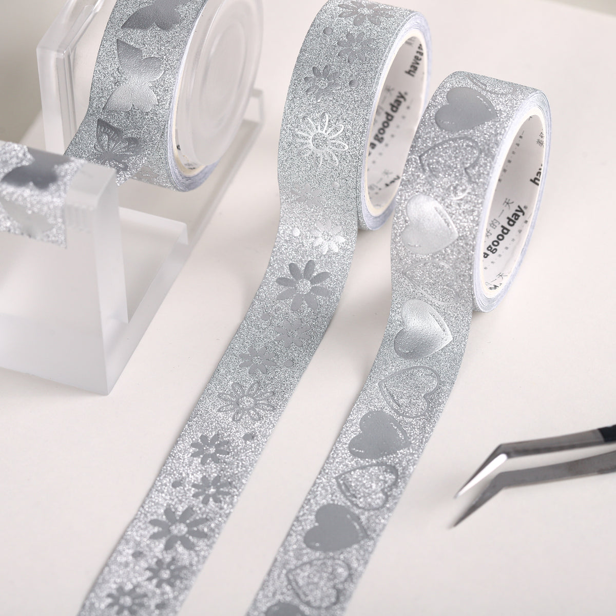 Tapes in holder