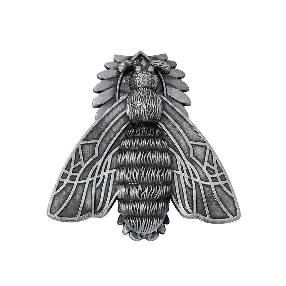 Vintage Metal Moth Clip
