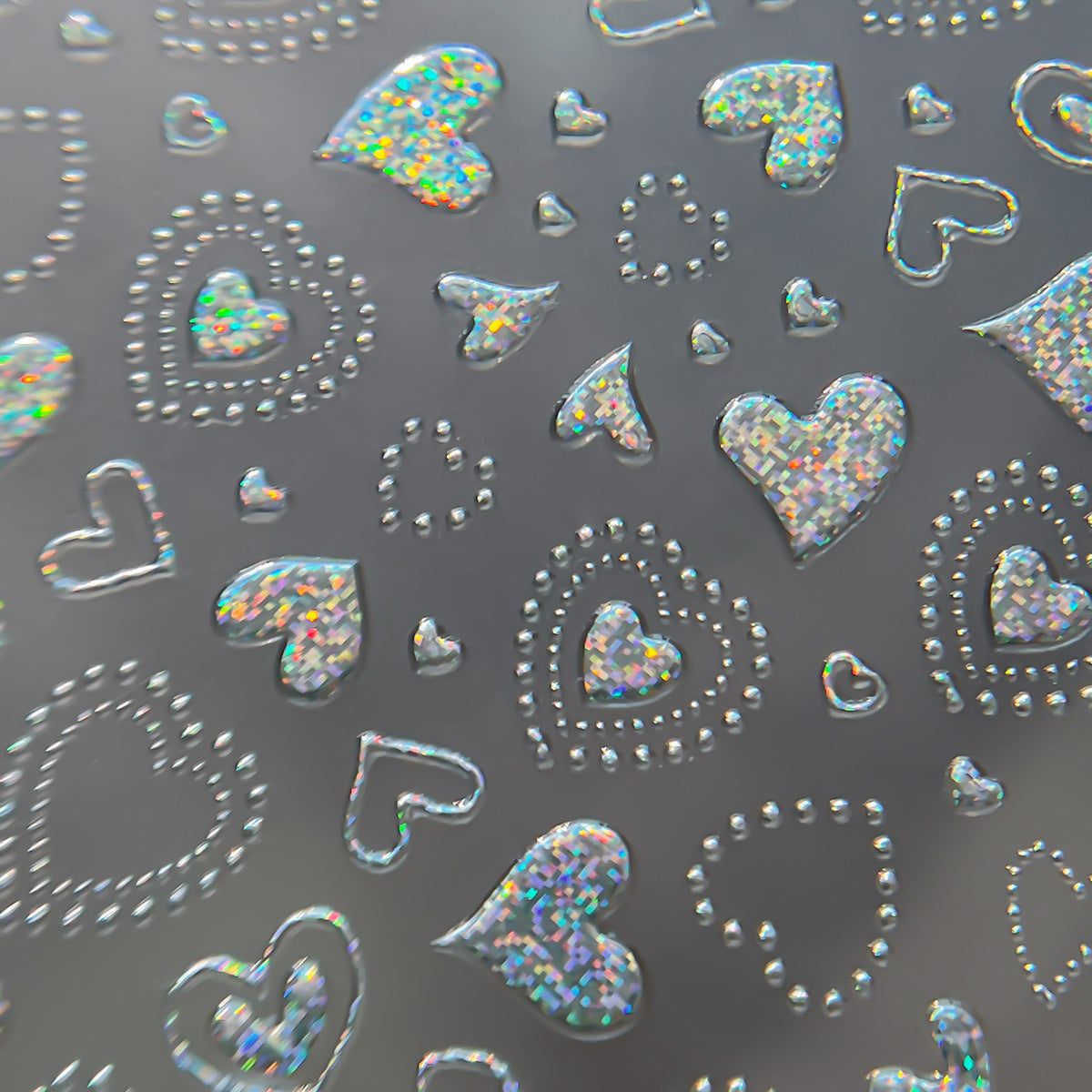 Holographic heart sheet