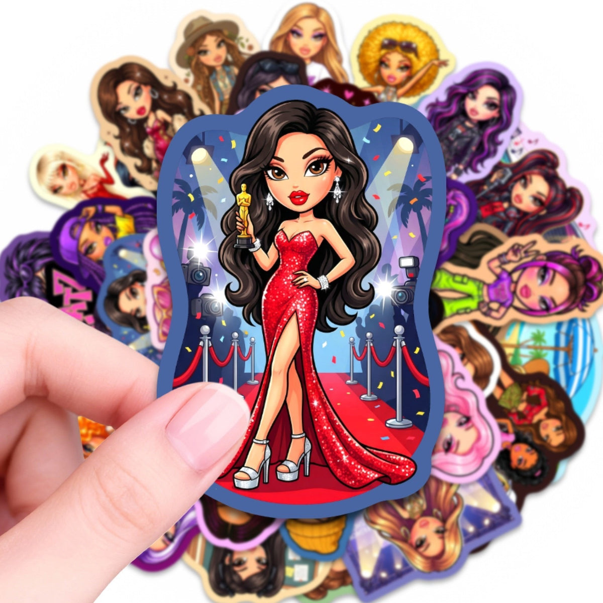 Doll sticker