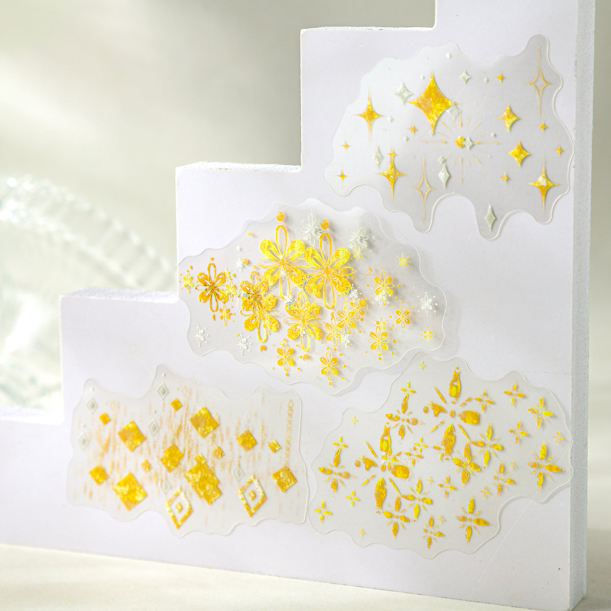 Gold star stickers