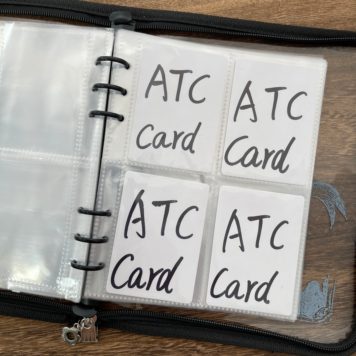 Pocket inserts with ATC cards