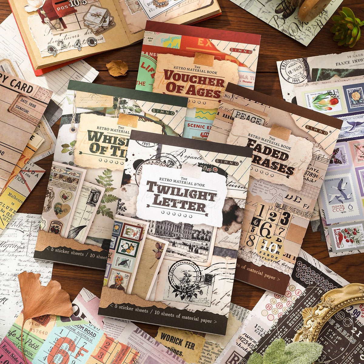 Material book covers