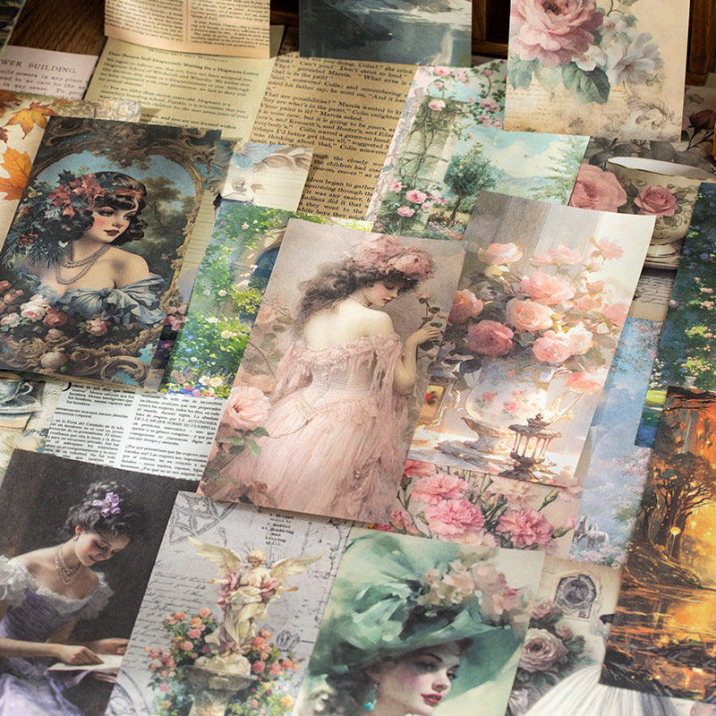 0320 Collage Art Series Paper -100Pcs each pack