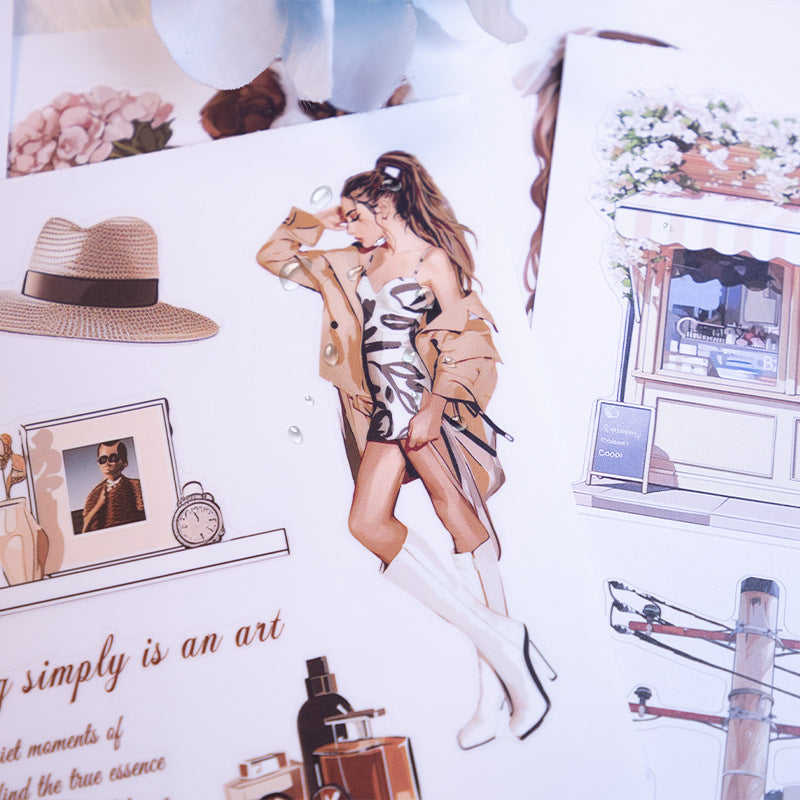 S-549- Leisure Time Sticker Book -20Pcs each pack