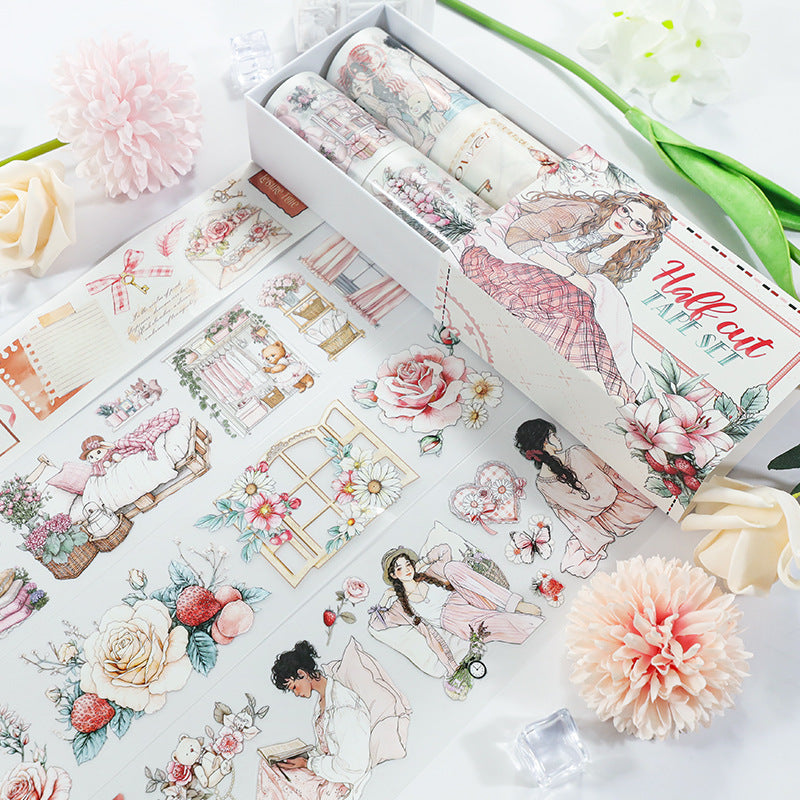 T-125- Sleepy and dreamy Tape Set *pre-cut