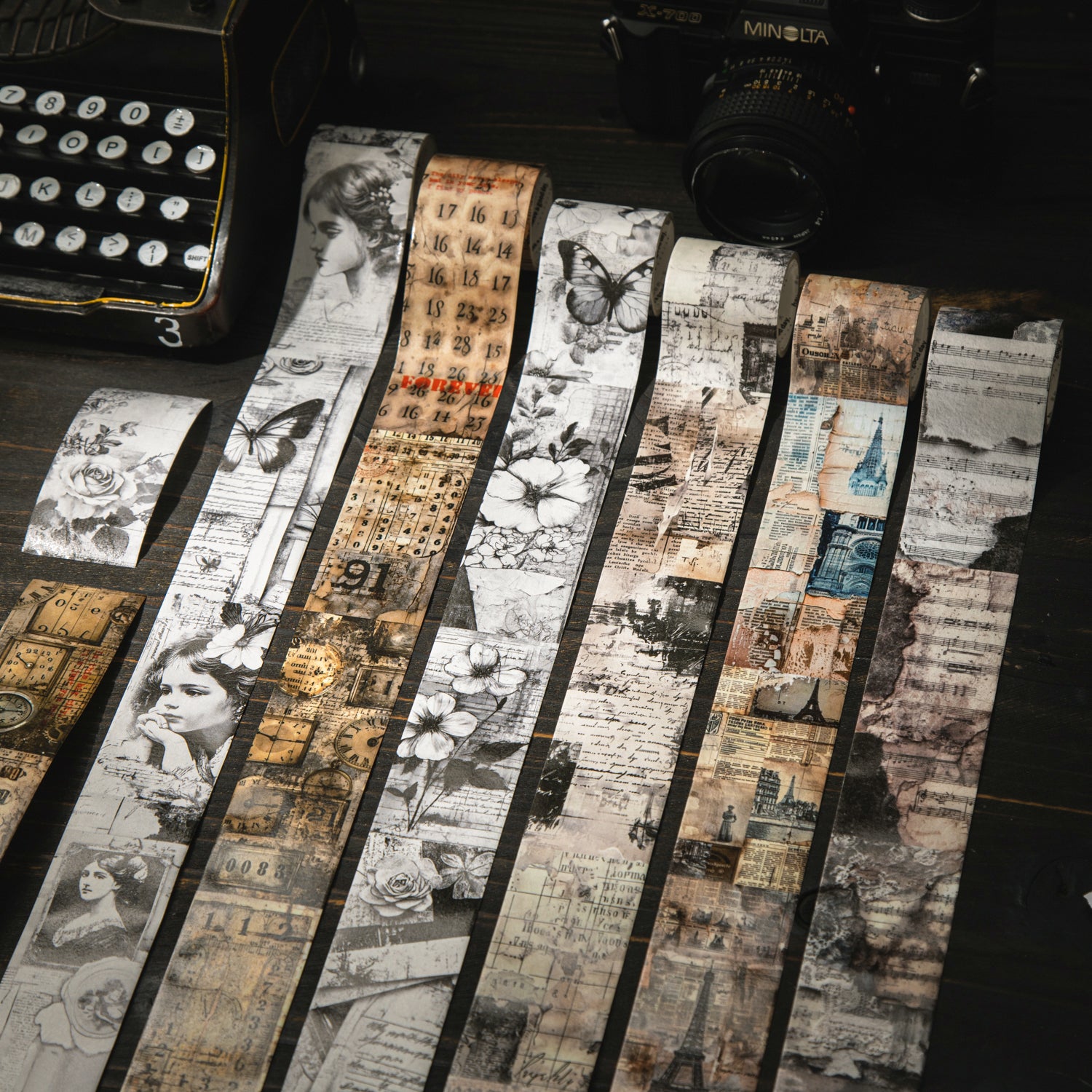 0925 Vintage Washi tape -4cm*2m