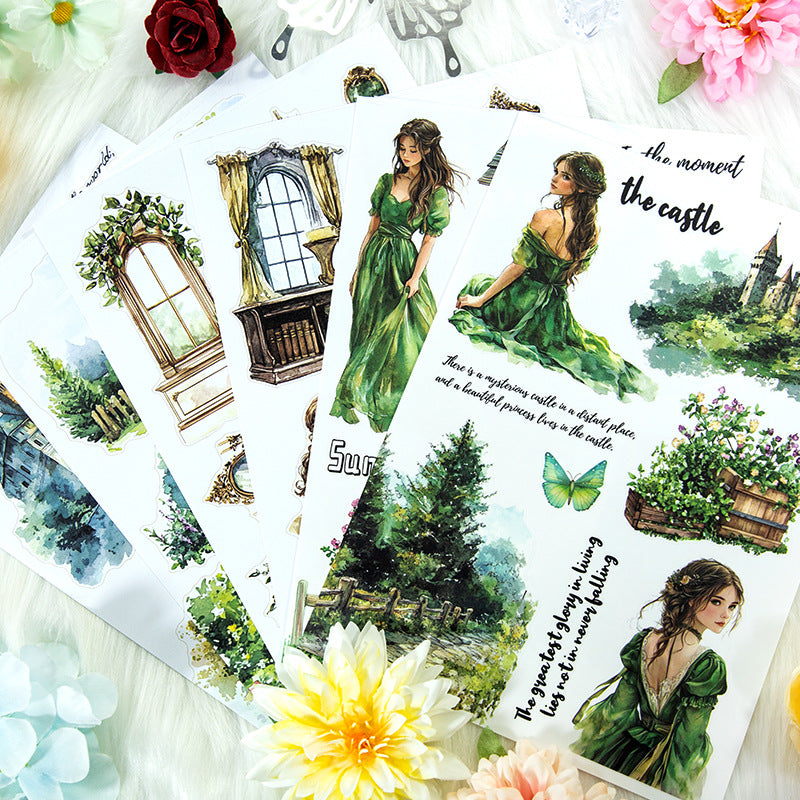 S-559- Walk into the forest Sticker Book -20Pcs each pack