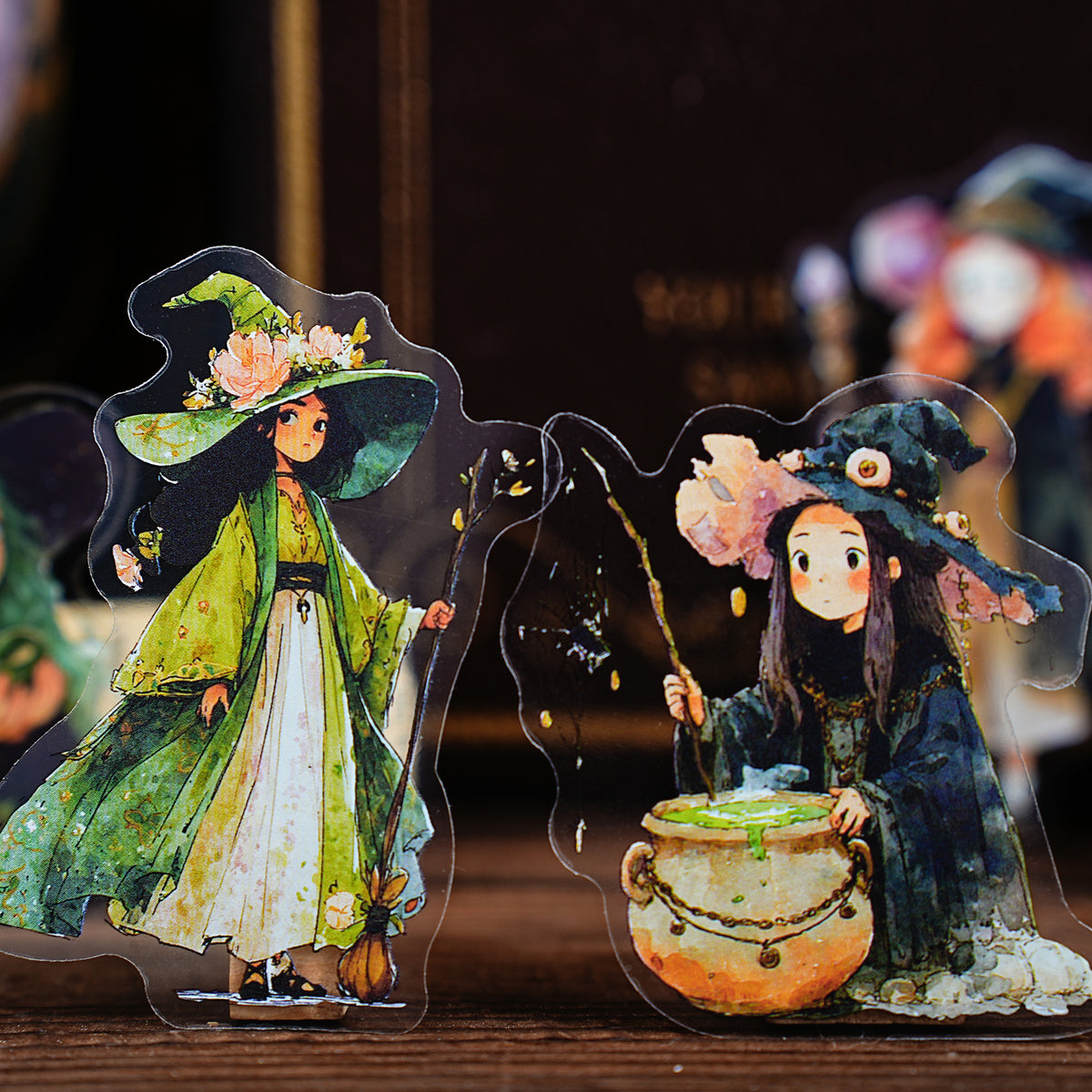 Witches with cauldron