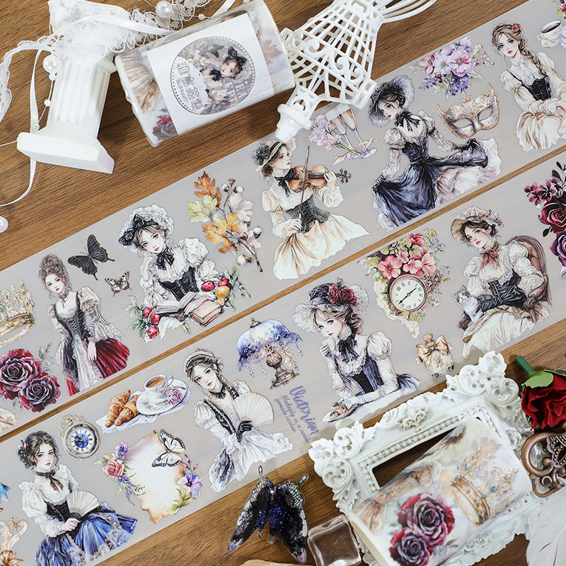 0510 T-182 Elegant PET tape -6.5cm*2m