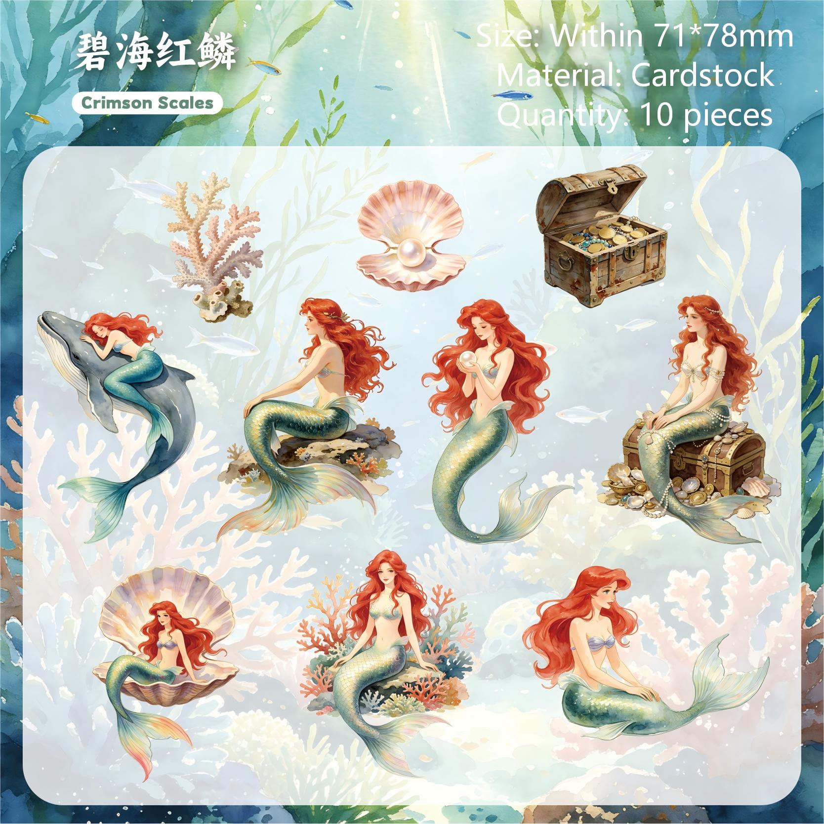 Fairy Ballads Cardstock Stickers -10Pcs each pack