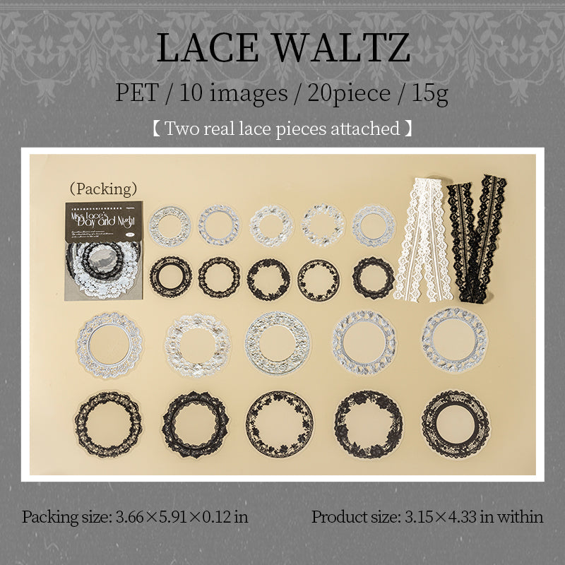 Lace Mixed pack -20Pcs each pack