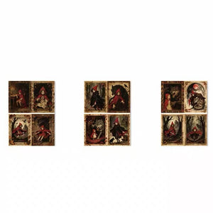 Dark Little Red Riding Hood sheet layout